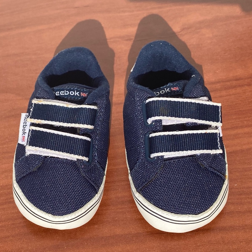 Navy Reebok Infant Sneakers
